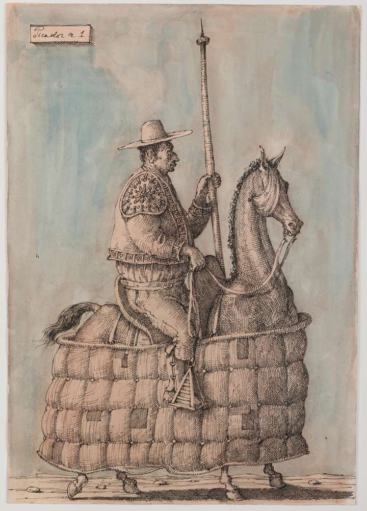 The Village Bullfight: Picador I